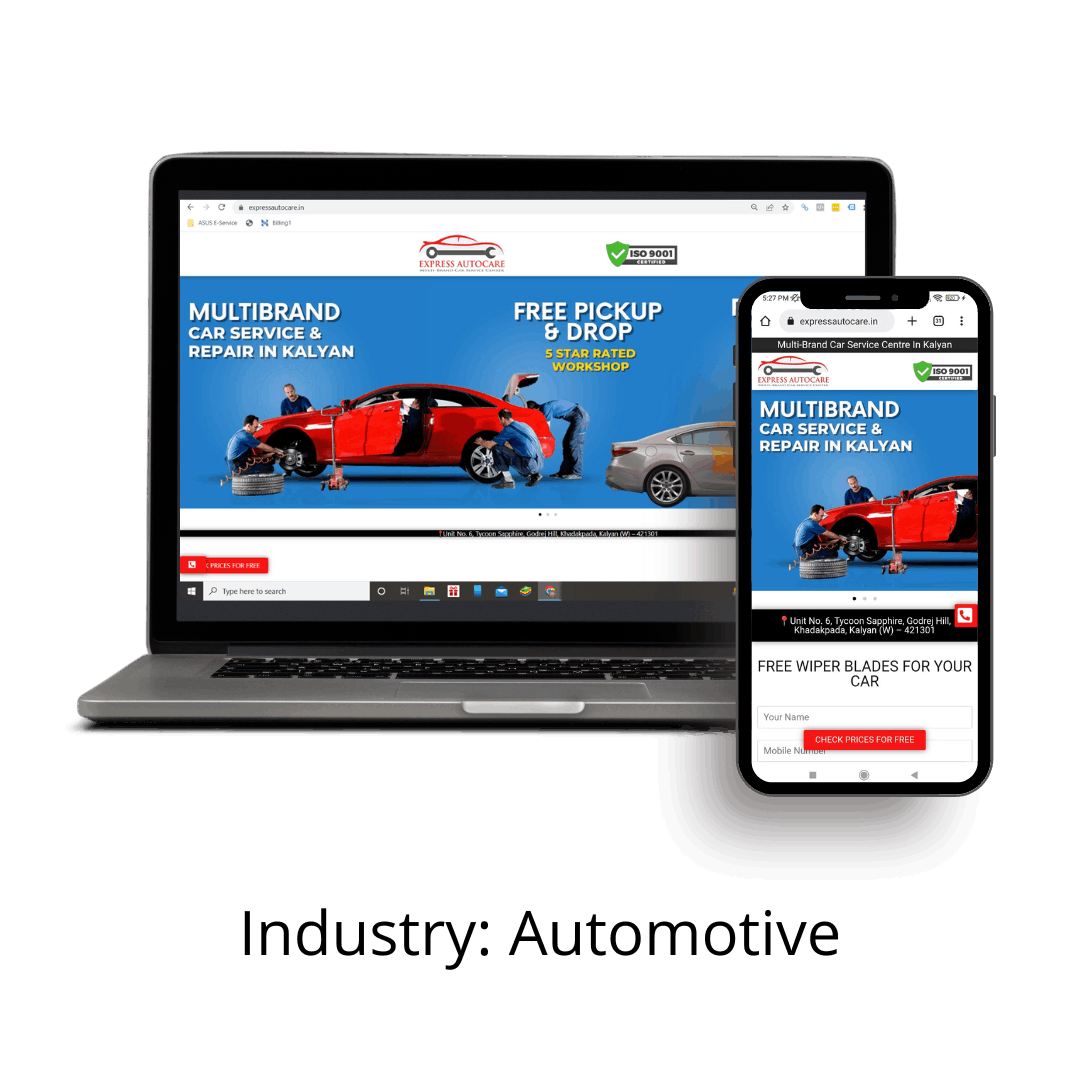 AUtomotive Website Development Services